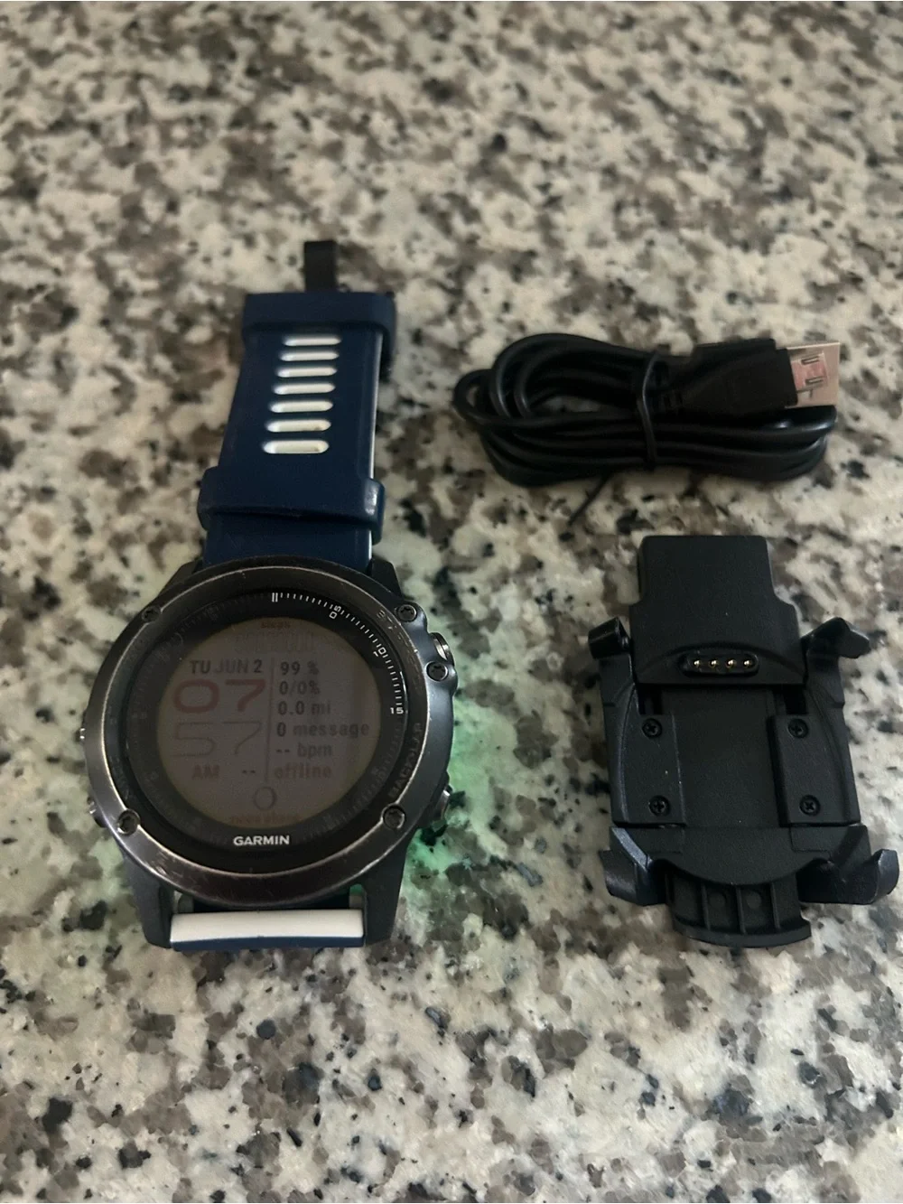 garmin smartwatch featuring